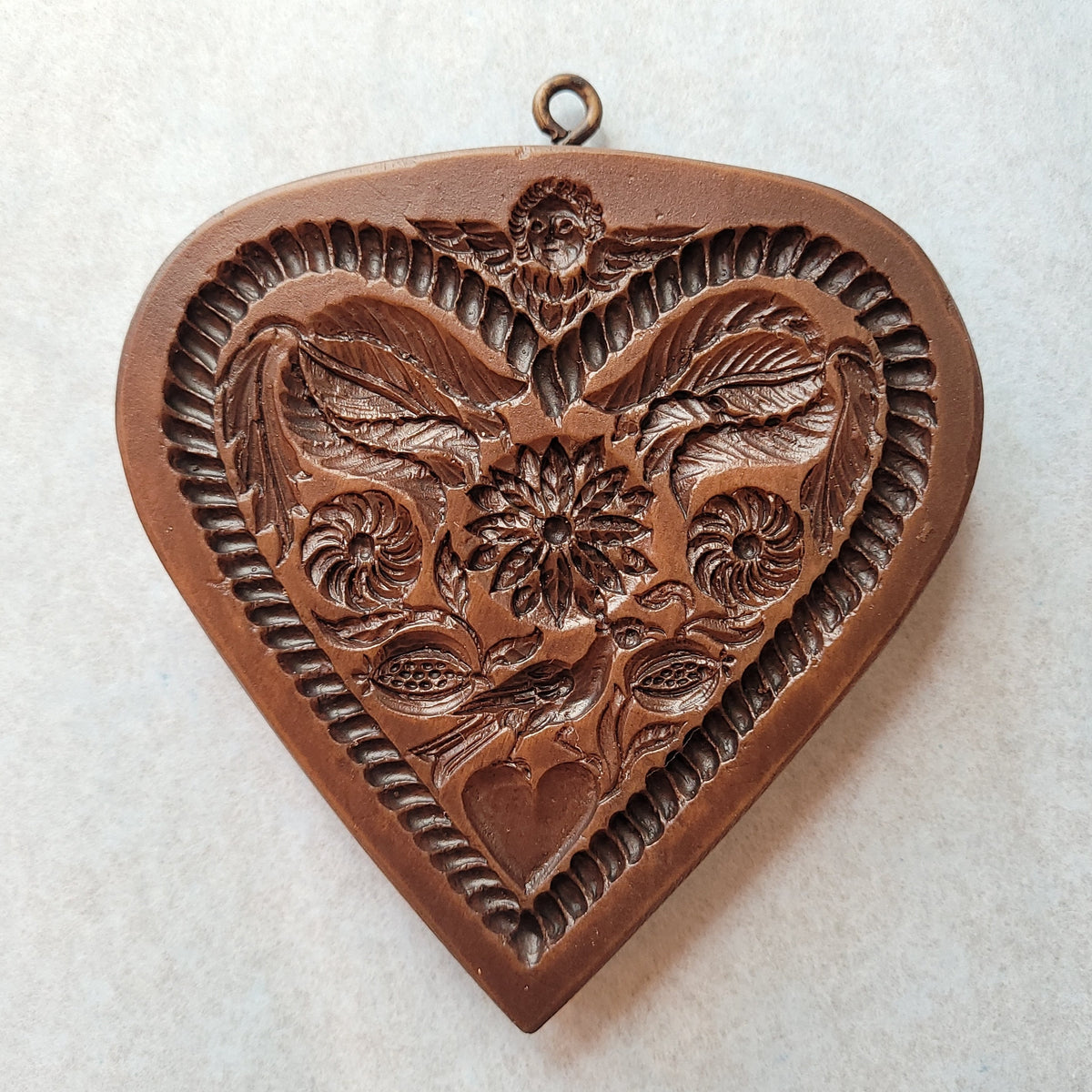 Shortbread Cookie Mold Embossed Heart Shapes Metropolitan Museum of Art  Vintage