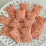 hearts united springerle cookie mold