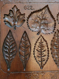 Limited Release for 2024! Eight Different Leaves Springerle Cookie Mold