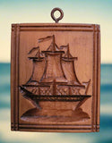 sailing ship springerle cookie mold