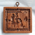 creche manger springerle cookie mold