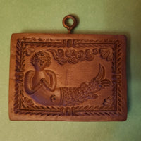 Biedermeier Mermaid Springerle Cookie Mold