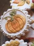 Plump Pumpkin Springerle Cookie Mold